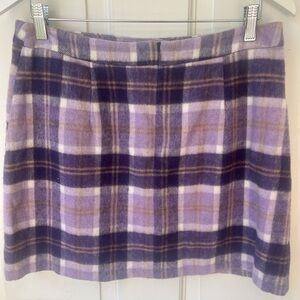 Topshop Plaid Skirt 10